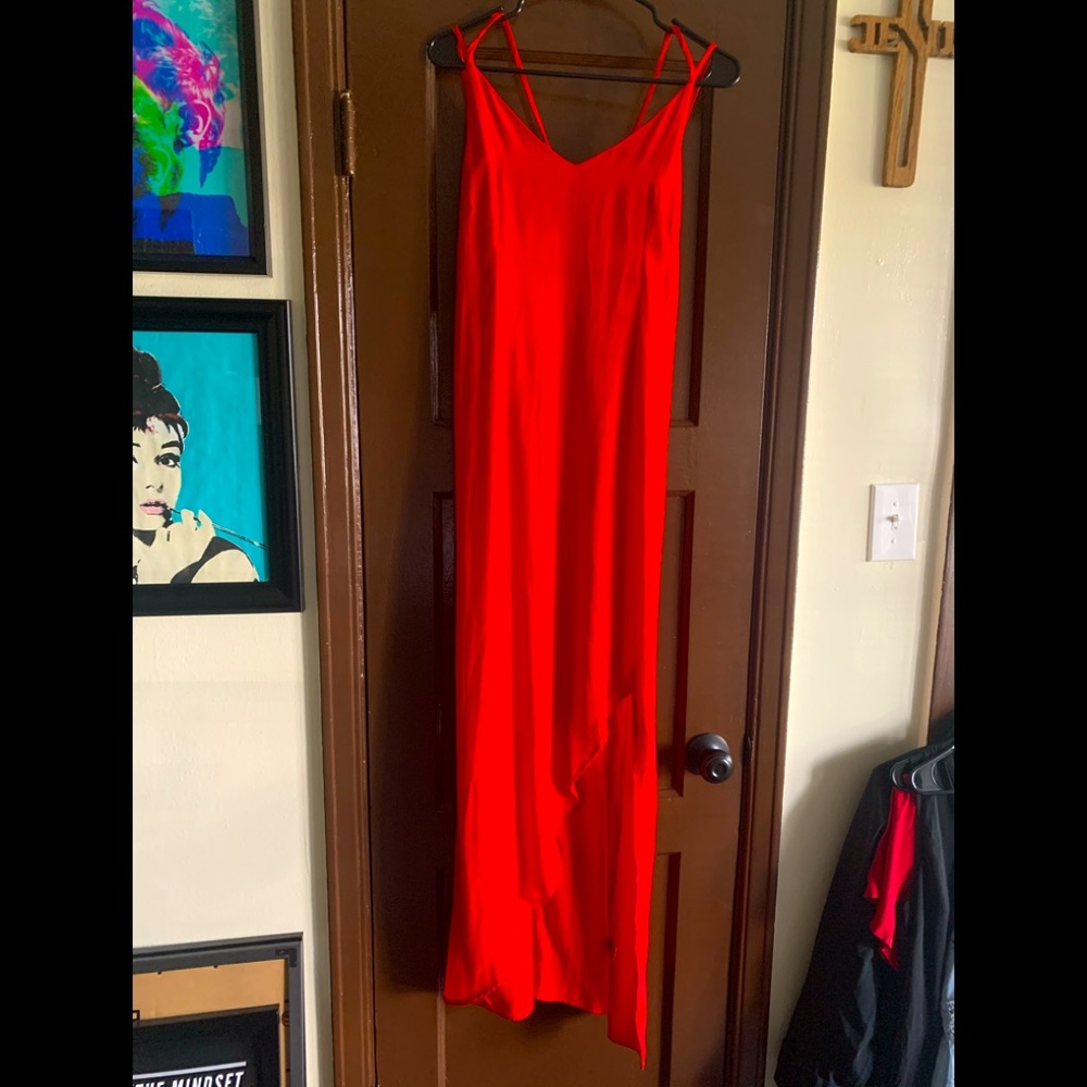 Red dress